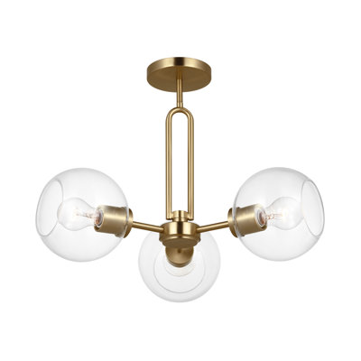 Codyn 3 - Light Semi Flush Mount