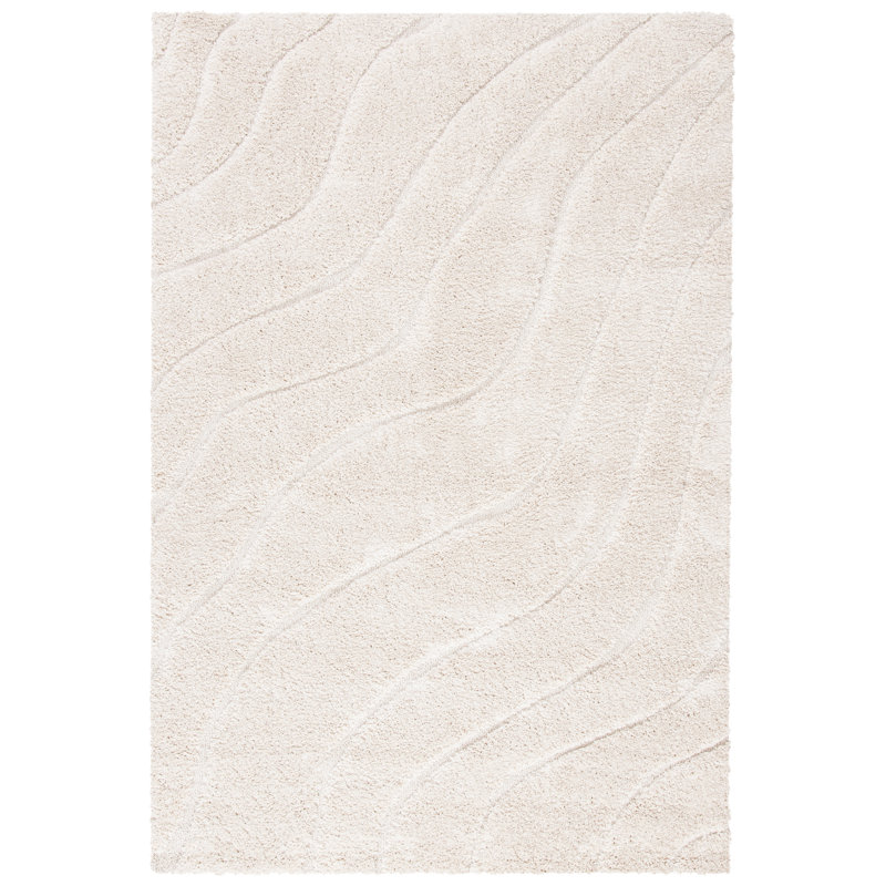 Tapis beige Reldy, Rectangle 5 pi 1 po x 7 pi 6 po