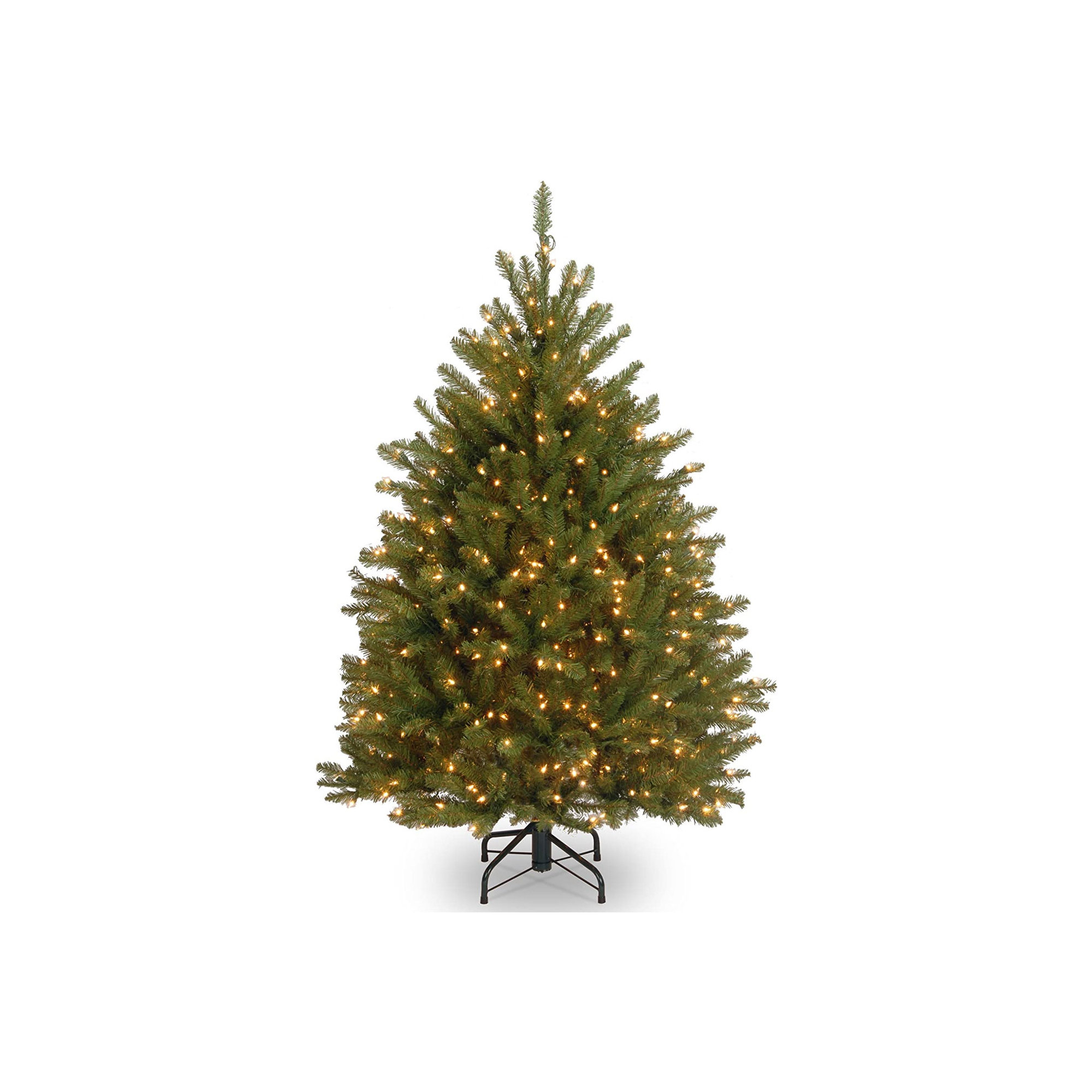 Dunhill Fir Tree with Clear Lights, Clear/White Lights, 4.5'