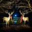 Deer Bronze Garden Statue