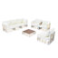 Ensemble de canapé modulaire en métal 7 pièces Modern Minimalist-1675654803-1675654805