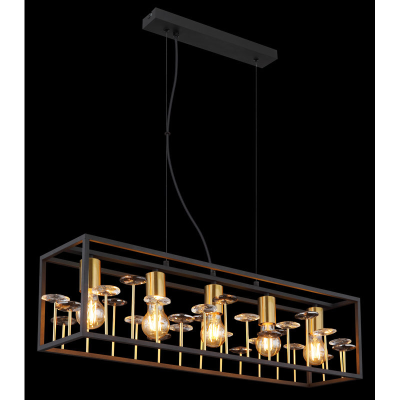 5 - Light Matte Black Pendant