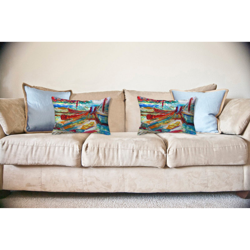 Housse de coussin décoratif d'intérieur / d'extérieur Marina