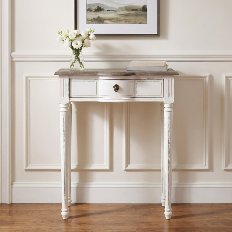 Console 24 po Maez, Blanc