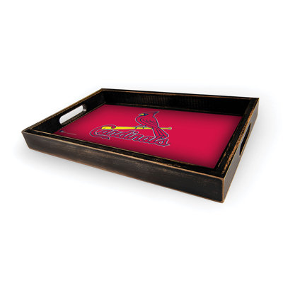 Saint (St) Louis Cardinals Bright Line - Plateau couleur équipe