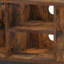 Industrial TV Stand with Storage Cabinets & Open Shelves-2043722960-2043722962