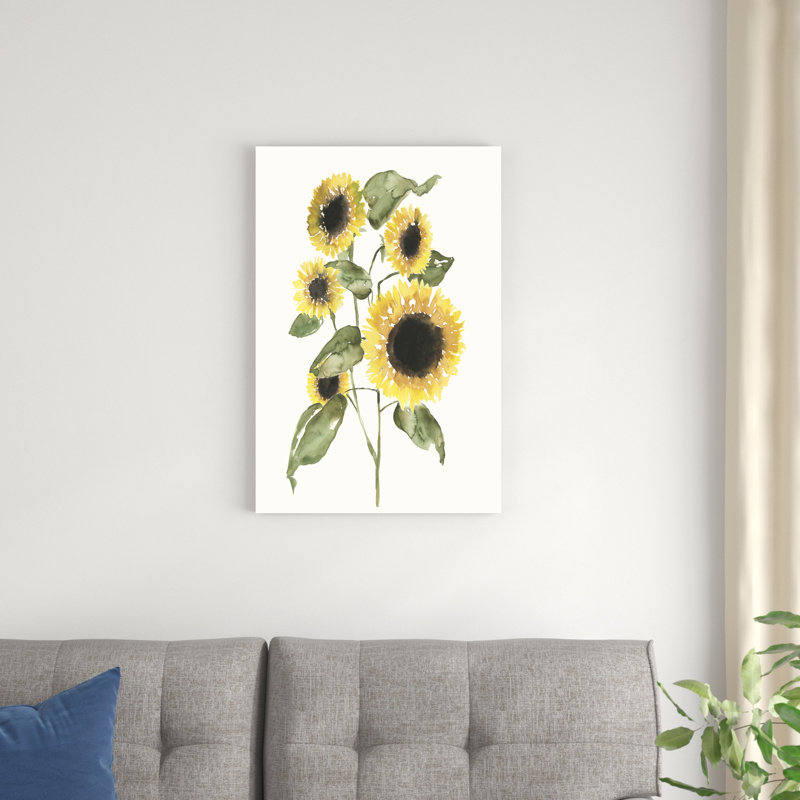Tournesol composition I, H 30 po x l 20 po x P 1,25 po