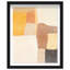 Tawny Hues I Shadowbox Abstract Print by Oliver Gal, Black Frame, 16 x 20-722764114-722764116