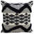 Bhawna's Fusion Fringed Cotton Blend Throw Pillow