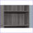 Bookshelf 6 Tier 72”H Transitional with Adjustable Shelves, Grey | Particle Board-1438589128