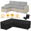 Housse imperméable pour meubles d'extérieur en forme de L pour patio-924422507