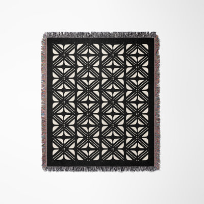 Couverture abstraite 100% coton
