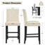 Tabouret de comptoir 25 po Sauhal-1164457516