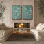 Art mural encadré rétro antique classique pour chambre à coucher-156554495-156554494