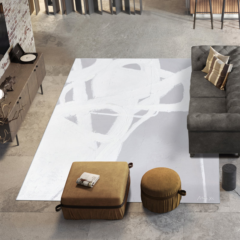 Haline Abstract Indoor Rug, Rectangle 7'6" x 10'3"