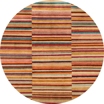 Wool Abstract Indoor Rug