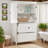 Bathroom Storage Cabinet With 2 Drawers, Double Doors And Adjustable Shelf