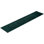 Overdyed Hand-Knotted Wool Modern-Contemporary Green Runner 2' 6" x 12' 0"