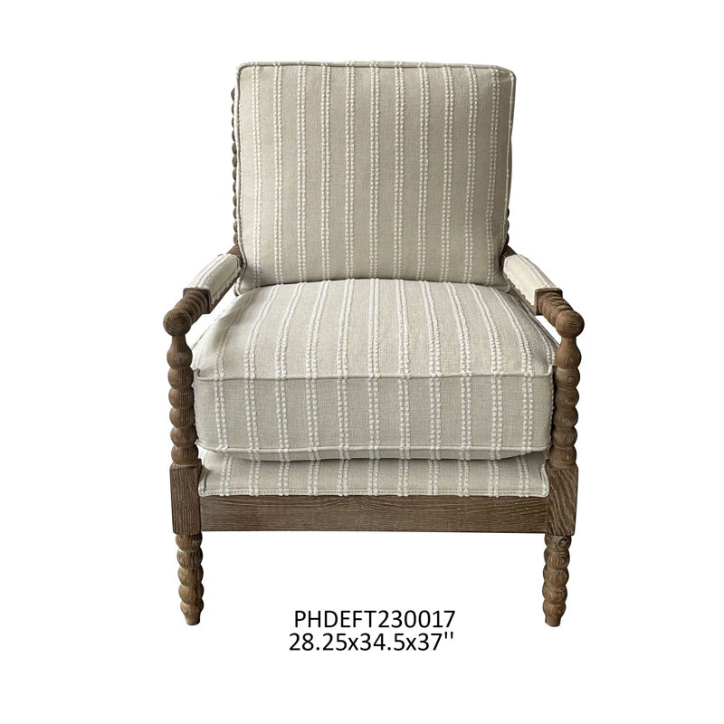 Chalk 1930 Spool Accent Chair