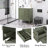 30" Modern Traditional Freestanding Bathroom Vanity Cabinet With Ceramic Basin-552283569