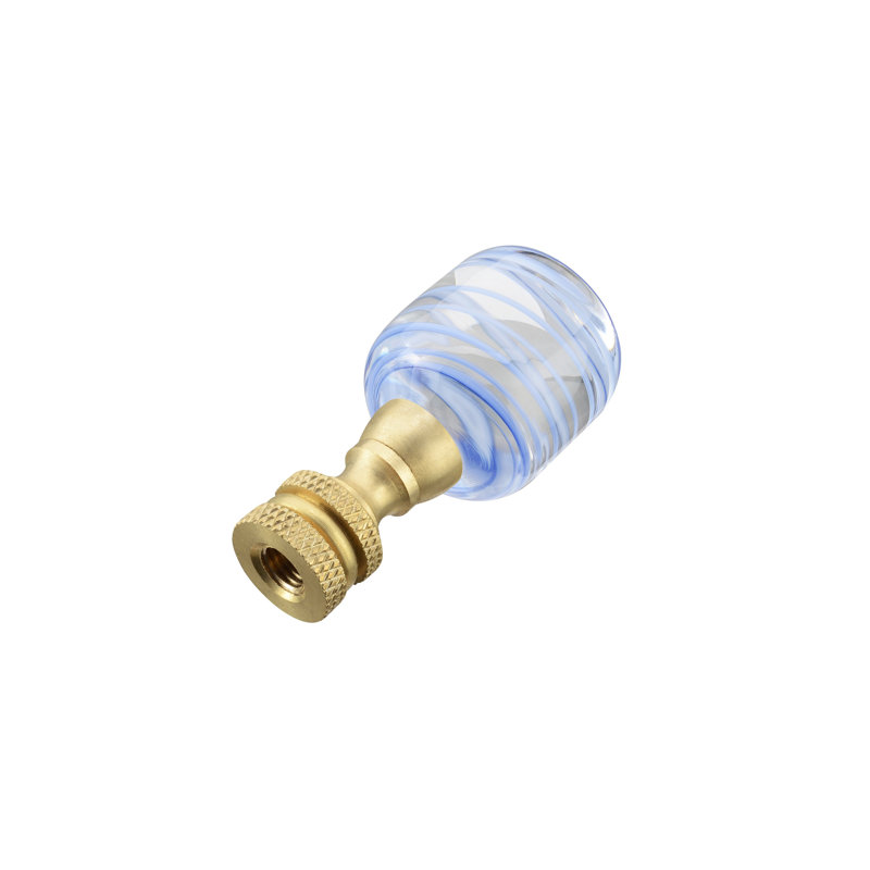 Lamp Finial, Blue
