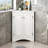 Triangle Bathroom Storage Cabinet With Adjustable Shelves, Freestanding Floor Cabinet For Home And Kitchen-1679800651