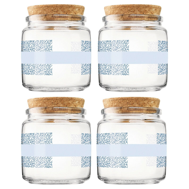 Glass Jar, Blue