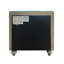 Table de chevet en velours beige Lucienne