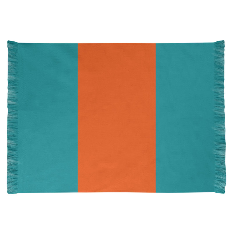 Tapis de zone bleu football miami, Non