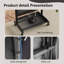 Charrisse 2-Shelf Rolling TV Stand with Integrated Mount-765078487