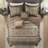 Luxurious King Size 5 Piece Reversible Jacquard Bedspread Set-129685094