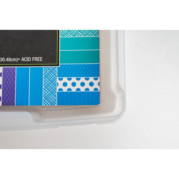 Mccoll Scrapbook 5 Drawer Storage Chest Rebrilliant Color: White