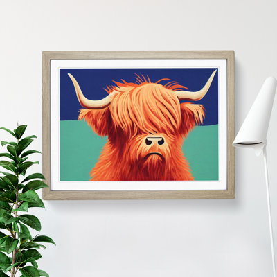 Highland Cow - Single Picture Frame Print
