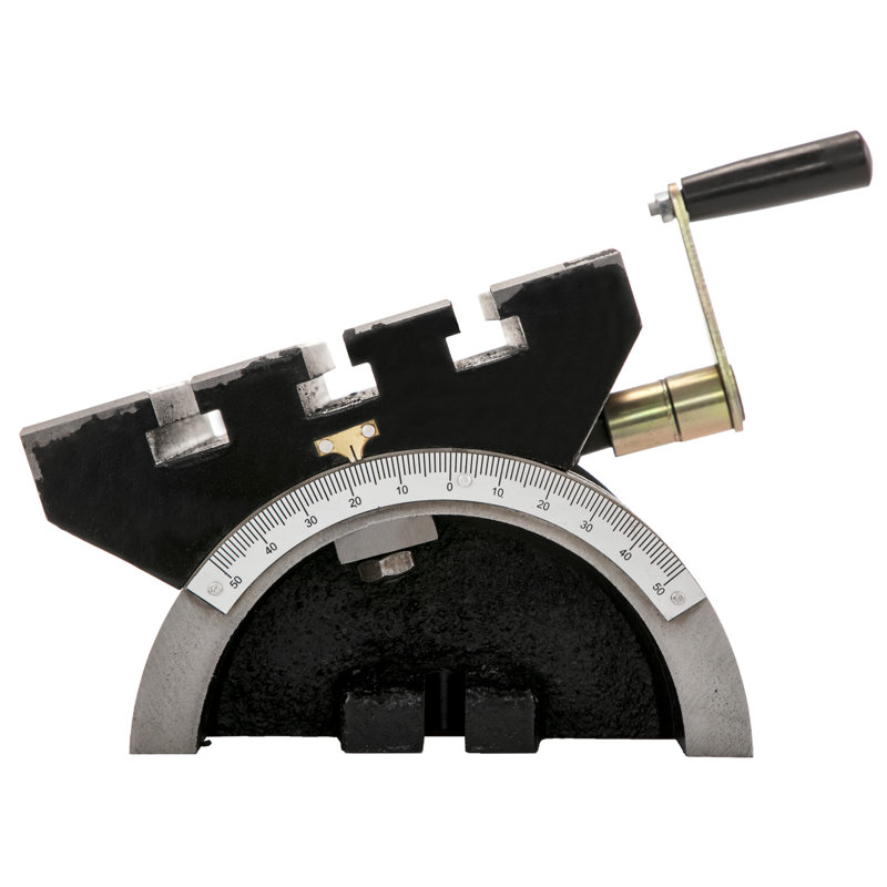 Tilting Milling Table 10x7inch Tilting Angle Milling Machine 0-90°Adjustable Swivel