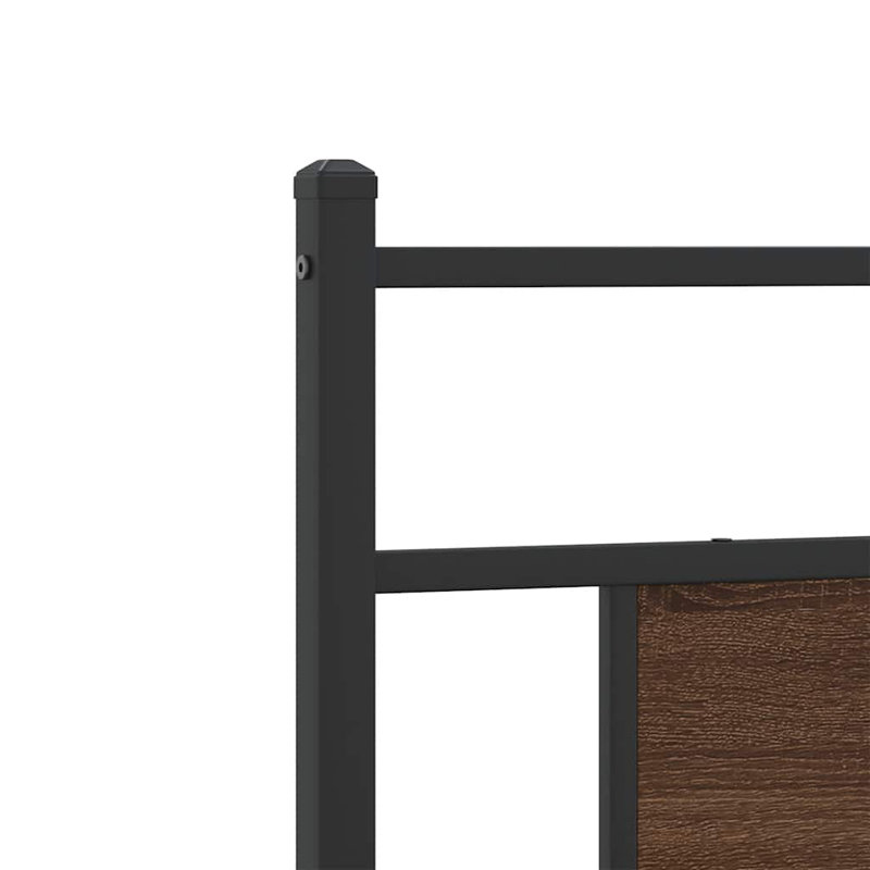 Bed, Brown Oak, Single (3')