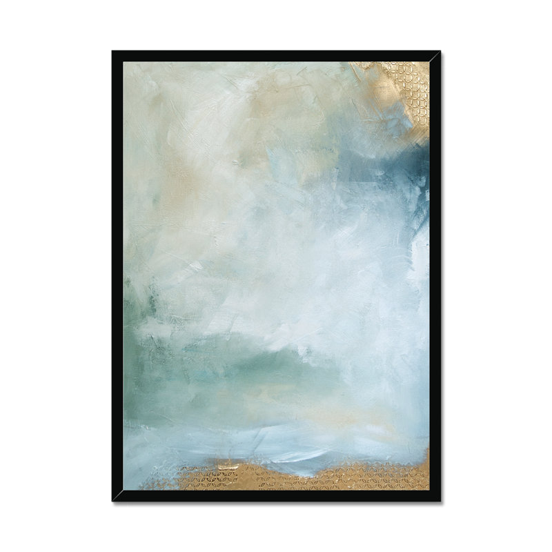 Imprint III by Julia Contacessi - Painting, 50cm H x 34cm W, Black Framed Paper Print