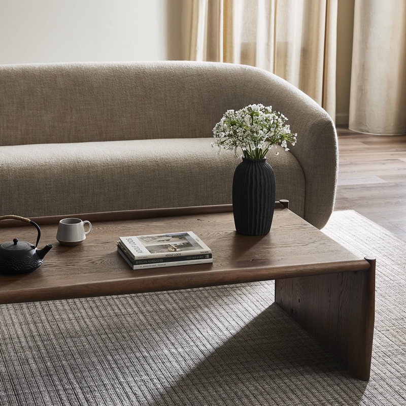 Glenview Solid Wood Coffee Table, Brown