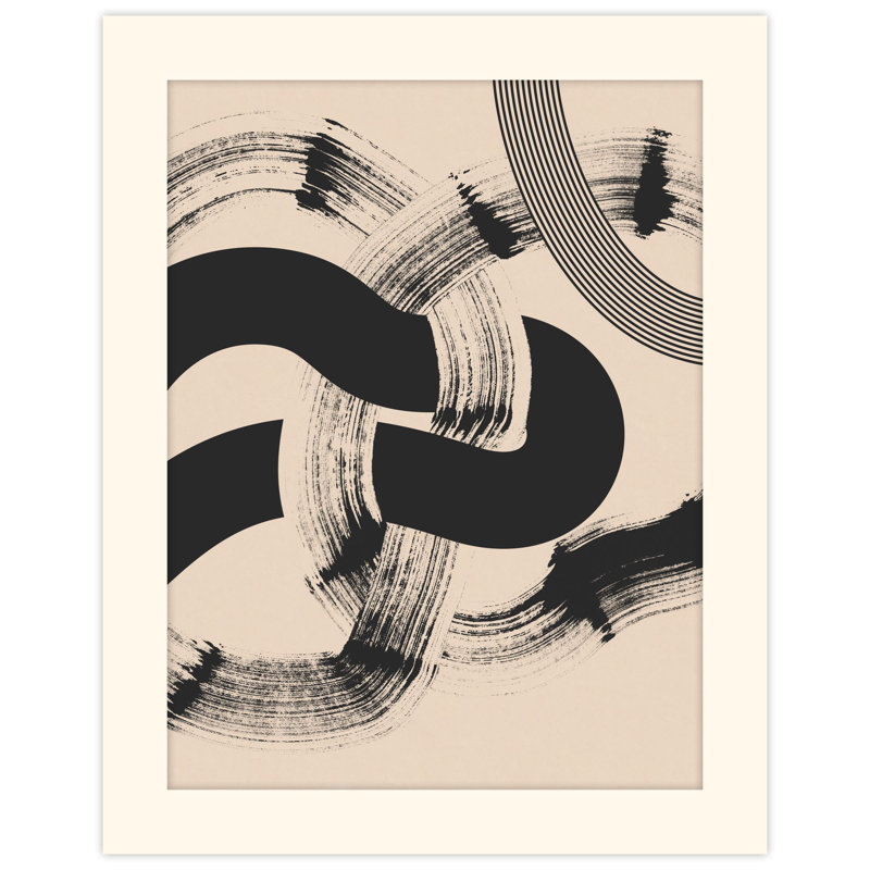 Linear Story 7 Print, 28.54" H x 23.54" W