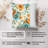 Floral Retro Flowers Pattern Cottage I-1250401929