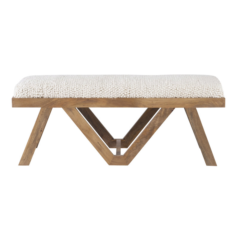Felicity Loachapoka Upholstered Bench, Brown