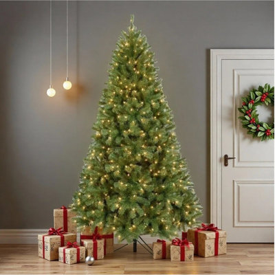6FT H Lighted Artificial Pine Christmas Tree