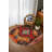 Jateen Collection Digital Print Cotton-Polyester Blend Rug – Red-1316855821