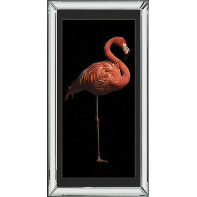 Flamingo 1 - Print on Wood