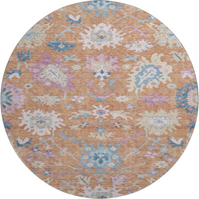 Premium Machine Washable Gurubaksh AMF1154 Global Rug