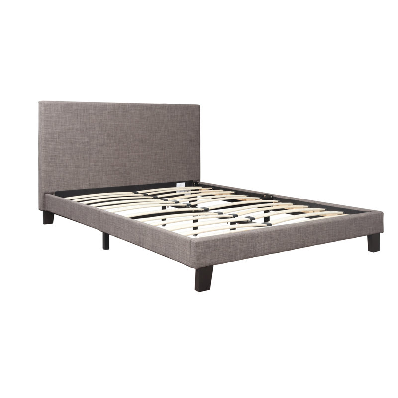 Regency Upholstered Bed Frame, Small Double (4'), Grey