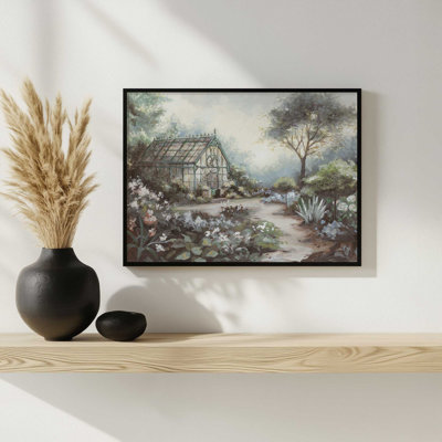 «A Little Secret Garden» par Hollihocks, reproduction d'art