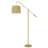 68" Adjustable Traditional Shaped Floor Lamp With Drum Shade-203337545