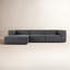 Lawndale 3PC LAF Sectional-Saxon Charcoal-989094324-989094326