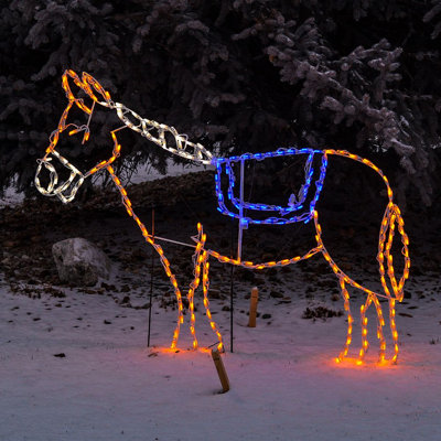 Nativity Donkey LED Display