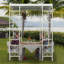 Euphemia 1.8m x 1.8m Metal BBQ Gazebo